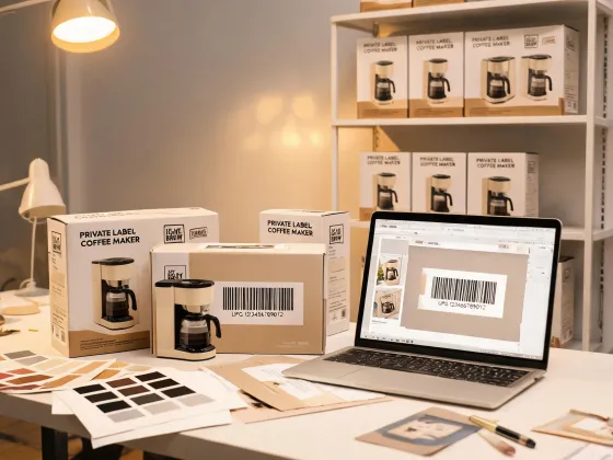 Private label appliance packaging studio